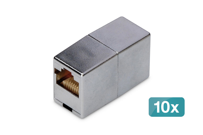 Digitus DN-93901-10 kabel kønsskifter RJ-45 Sølv
