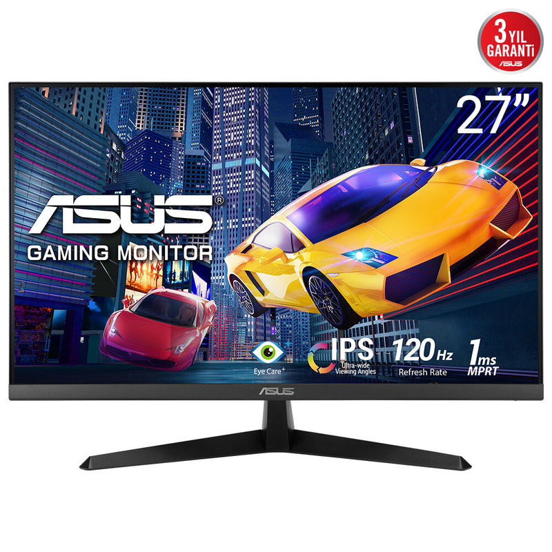 ASUS VY279HGR computerskærm 68,6 cm (27") 1920 x 1080 pixel Fuld HD LCD Sort
