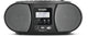 TechniSat Digitradio 1990 Bærbar Analog & digital Sort, Grå