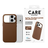 PanzerGlass CARE™ by ® Solo Vegan Leather Case Brun m. MagSafe iPhone 18 Pro | 17 Pro
