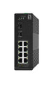 LevelOne IGS-2110P netværksswitch Administreret L2 Gigabit Ethernet (10/100/1000) Strøm over Ethernet (PoE) Sort