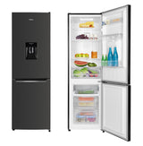 Amica FK299.2FI (E) Fritstående 250 L Sort, Rustfrit stål