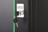 Digitus DN-19 09-U-EC-SW stativ 9U Vægmonteret stativ Sort