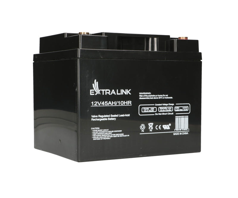 Extralink AKUMULATOR BATTERY ACCUMULATOR AGM 12V 45AH Blybatterier (VRLA) 45 At