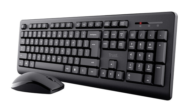 Trust Primo tastatur Mus inkluderet Universel RF trådløst QWERTY US engelsk Sort