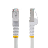 StarTech.com NLWH-7M-CAT6A-PATCH netværkskabel Hvid S/FTP (S-STP) Rund