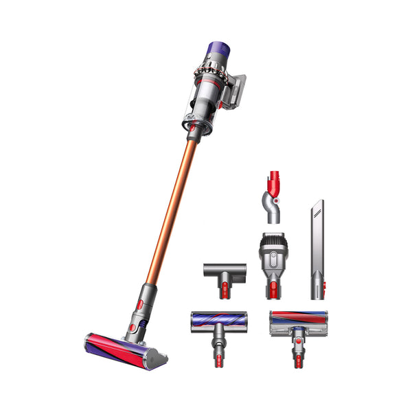 Dyson Cyclone V10 Absolute 2-i-1 stangstøvsuger Batteri Dry Poseløs Kobberfarve, Nikkel