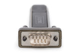 Digitus DA-70156 kabel kønsskifter USB 2.0 D-Sub 9 Male Sort