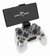 White Shark LEGION Transparent Bluetooth/USB Gamepad Analog/digital Android, PC, Playstation 3, iOS, PlayStation 4, Nintendo Switch
