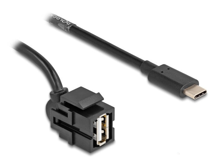 DeLOCK 88057 USB-kabel USB 2.0 1,5 m USB A USB C Sort