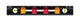 Wiha 42074 niveau 0,4 m Sort, Orange, Rød