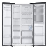 Samsung RH64DG53R3B1 side-by-side køle-fryseskab Fritstående 628 L Sort, Rustfrit stål