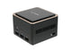 ECS LIVA Q3 Plus AMD Ryzen Embedded V1000 V1605B 8 GB DDR4-SDRAM 128 GB eMMC Mini PC Sort