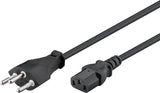 Goobay 93617 el-ledning Sort 2 m SEV 1011 IEC C13
