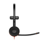 HP Poly Blackwire 3215 USB-C-monoheadset + 3,5 mm stik +USB-C/A-adapter (bulk)