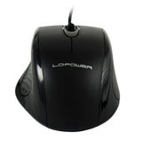 LC-Power LC-M710B mus Kontor Højre hånd USB Type-A Optisk 800 dpi