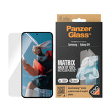 PanzerGlass ® ECO MATRIX Skærmbeskyttelse mit D3O® Samsung Galaxy S24 | Ultra-Wide Fit m. AlignerKit