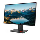 Lenovo ThinkVision T27Q-40 computerskærm 68,6 cm (27") 2560 x 1440 pixel Wide Quad HD LED Sort