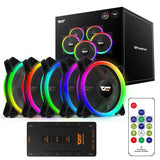 darkFlash DR12 PRO Computerkølesystem Computerkabinet Ventilator 12 cm Sort 1 stk