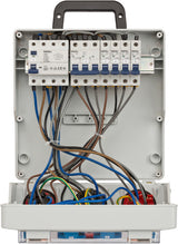 Brennenstuhl 1154890020 strømforsyningsenhed (PDU) 7 AC stikkontakt(er) Sort, Blå, Grå, Rød