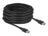 DeLOCK 85504 DisplayPort kabel 15 m Sort