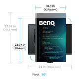 BenQ RD280UA computerskærm 71,6 cm (28.2") 3840 x 2560 pixel 4K Ultra HD Sort