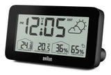 Braun BC13BP-DCF vækkeur Digital alarmur Sort