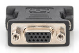 Digitus AK-320504-000-S kabel kønsskifter DVI-I, (24+5) D-Sub Sort