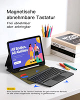 Inateck KB002_BLACK tastatur til mobil enhed QWERTZ Bluetooth Sort