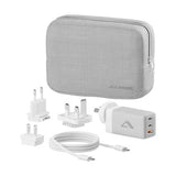 ALOGIC WCM3X67G oplader til mobil enhed Smartphone, Tablet Grå, Hvid Vekselstrøm Indendørs