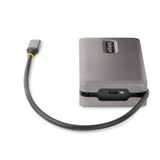 StarTech.com DKT31CDHPD3 dockingstation Ledningsført USB 3.2 Gen 2 (3.1 Gen 2) Type-C Grå