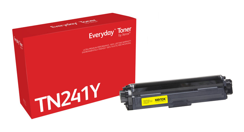 Everyday™ Gul Toner by Xerox compatible with Brother TN241Y, Standard kapacitet