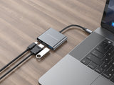 Conceptronic DONN18G dockingstation Ledningsført USB 3.2 Gen 1 (3.1 Gen 1) Type-C Grå