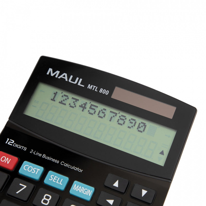MAUL MTL 800 regnemaskine Desktop Skærm Sort