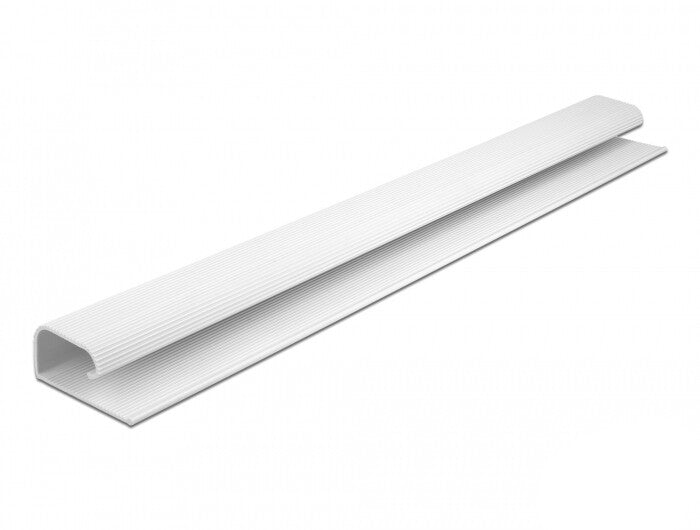 DeLOCK 20884 kabelorganisator Skrivebord Kabelkanal Hvid 2 stk