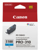 Canon PFI-5100 C blækpatron 1 stk Original Blå
