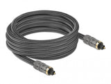 DeLOCK 86986 lydkabel 5 m Toslink Anthracit