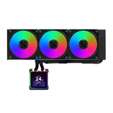 Lian Li HydroShift II LCD-S 360 CL Processor Væskekølingssæt 12 cm Sort 1 stk