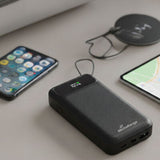 MediaRange MRMA756 powerbank Lithium polymer (LiPo) 20000 mAh Sort