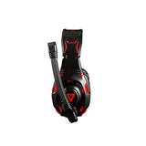 Modecom VOLCANO GHOST Headset Ledningsført Spil Sort, Rød