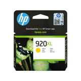 HP Original 920XL-blækpatron med høj kapacitet, gul
