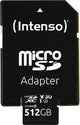Intenso 3433493 hukommelseskort 512 GB MicroSDXC UHS-I Klasse 10