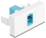 DeLOCK 90899 stikkontakt SC Turkisfarve, Hvid