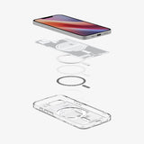 Spigen Ultra Hybrid Zero One (MagFit) mobiltelefon etui 15,5 cm (6.1") Cover Hvid