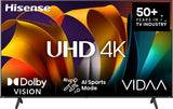 Hisense E6NT 165,1 cm (65") 4K Ultra HD Smart TV Wi-Fi Sort 300 cd/m²