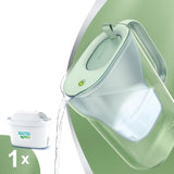 Brita 1052237 vandfilter Kande vandfilter 2,4 L Grøn, Transparent