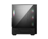 MSI MAG Forge 112R Midi Tower Sort, Transparent
