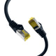 EFB Elektronik MK7001.0,15B netværkskabel Sort 0,15 m Cat6a S/FTP (S-STP)