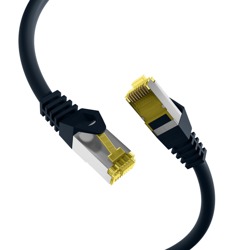 EFB Elektronik MK7001.0,15B netværkskabel Sort 0,15 m Cat6a S/FTP (S-STP)