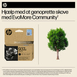 HP Original 937e EvoMore-blækpatron, sort
